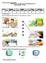 Đề kiểm tra cuối năm Tiếng anh lớp 5 - Trường Tiểu học Hồng Sơn